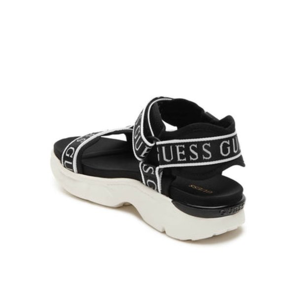 GUESS Women's Leona Sporty Tech Sandals - Picture 5 of 6